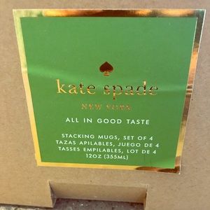 RESERVED Kate Spade mugs